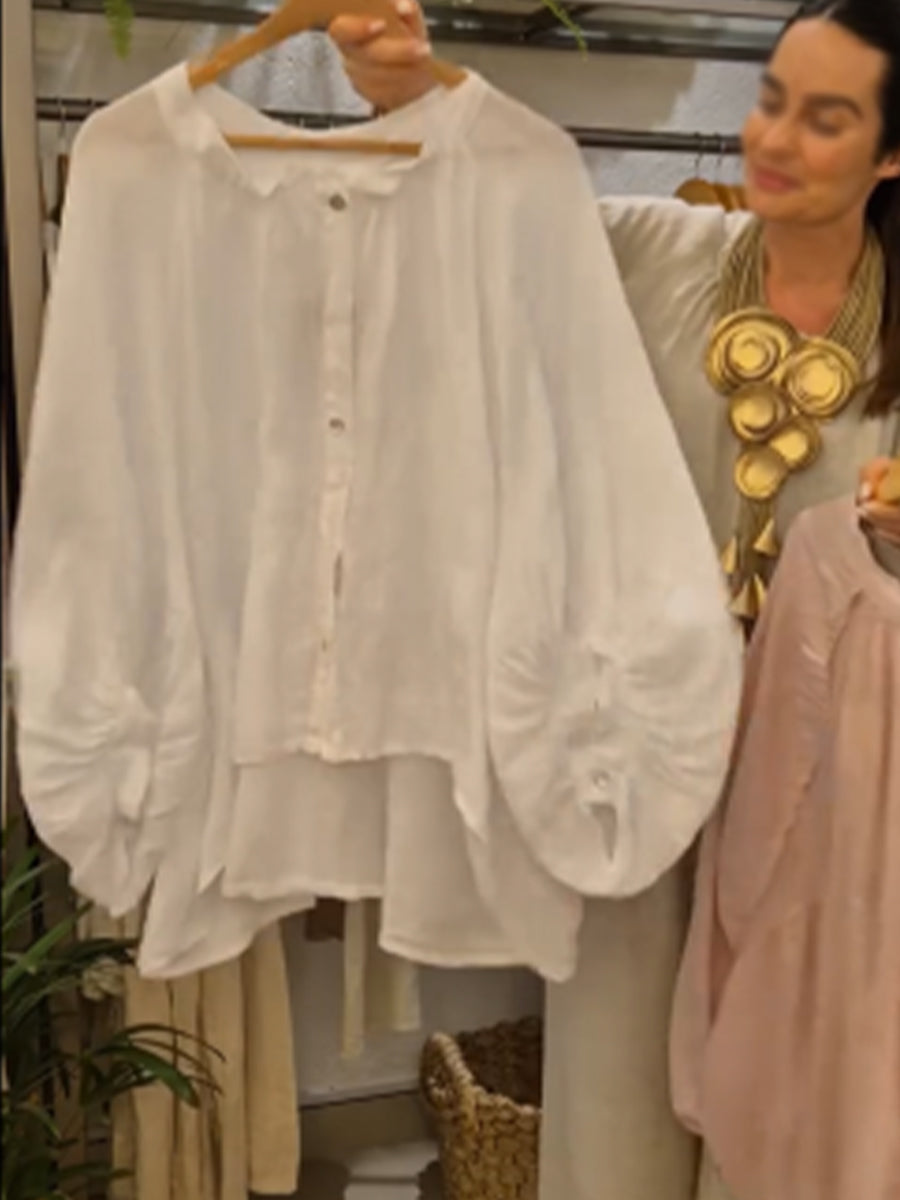 📦📦LAST DAY SAVE 49% ⏰Casual Loose Linen And Cotton Shirts