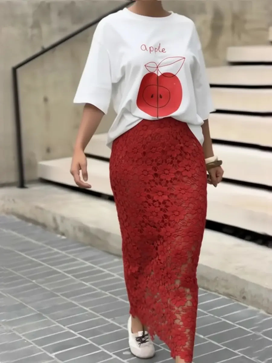 📦📦LAST DAY SAVE 49% ⏰Women's Elegant Hollow-out Lace Slim-fit Skirt