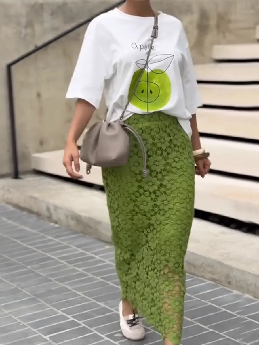 📦📦LAST DAY SAVE 49% ⏰Women's Elegant Hollow-out Lace Slim-fit Skirt