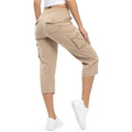 ✨✨Womens Lightweight Capris Hiking Pants 6 Pockets Quick Dry Cargo Outdoor Trip Loose Shorts COMFY  MOMS OVER 30